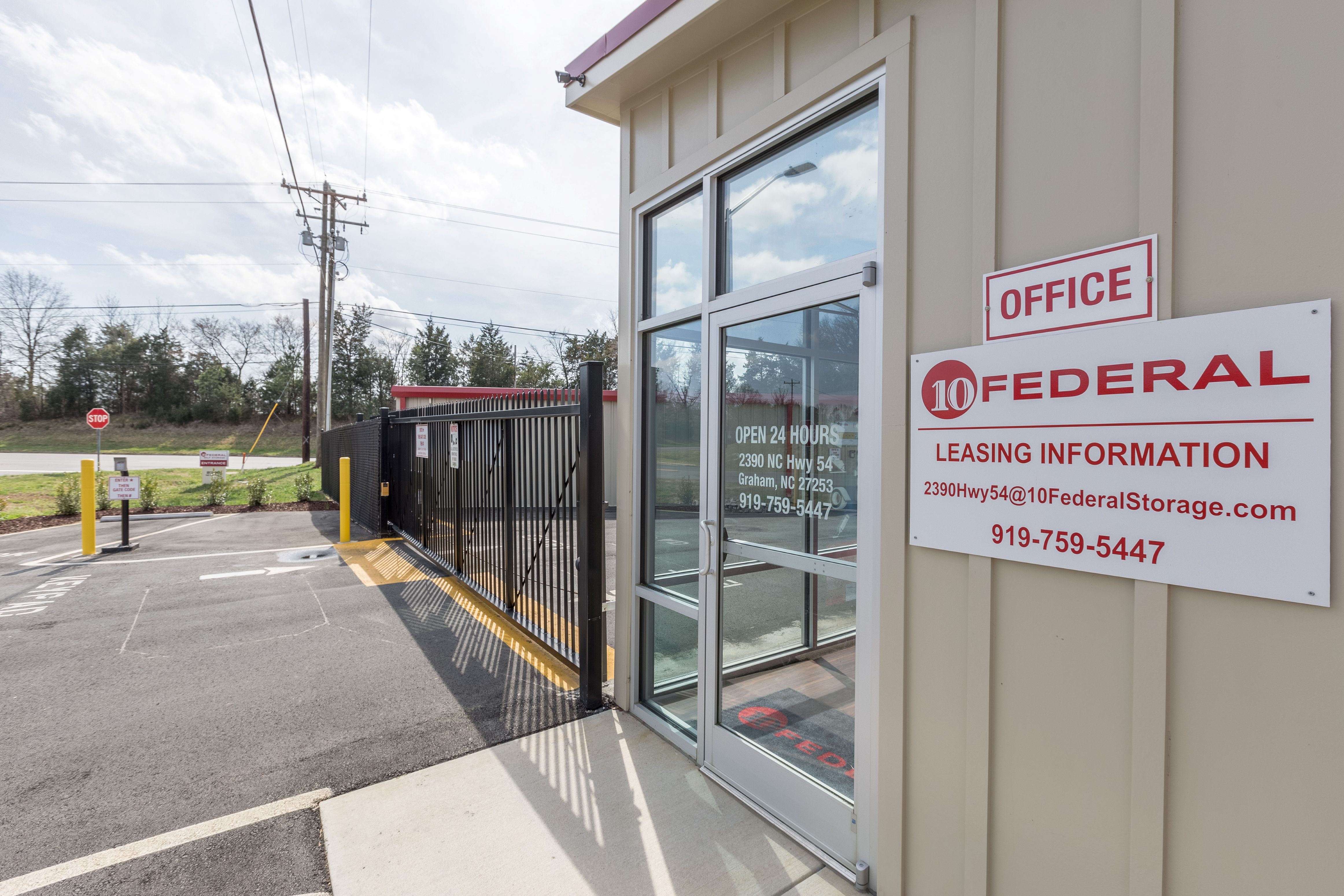 storage units